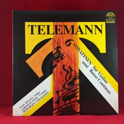 Obrázek pro Telemann Georg Philipp - 6 Sonatinen fur Violine und Basso Continuo