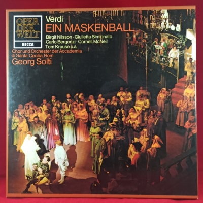 Obrázek pro Verdi Giuseppe - Ein Maskenball