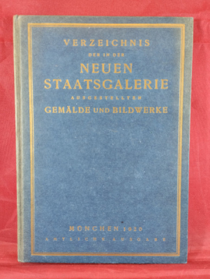 Obrázek pro Verzeichnis der in der Neuen Staatsgalerie ausgestellten Gemälde und Bildwerke