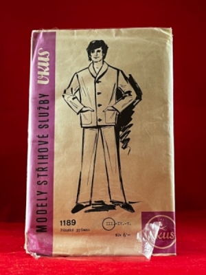 Obrázek pro Vkus modely střihové služby - Pánské pyžamo 1189