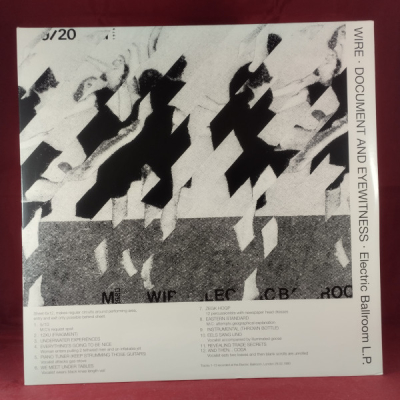 Obrázek pro Wire - Document And Eyewitness