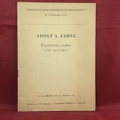 Obrázek pro Zahel A. A. - Krajinářský soubor z let 1913–1953